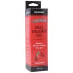 Good Head Oral Delight Gel Sweet Strawberry Water-Based Personal Lubricant 4 fl oz - Image 3
