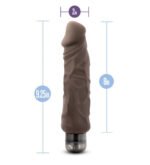 X5 Plus - Hard on Vibrating 9 Inch Dildo - Brown - Image 7