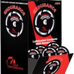 Endurance Lubricated - Comfort - Benzocaine Condoms Display