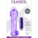 Classix Textured Sleeve & Bullet - Purple