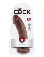 King Cock 8-Inch Cock Brown - Image 5