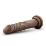 Dr. Skin Realistic Cock Basic 7.5 Dildo with Suction Cup – Chocolate - Image 4