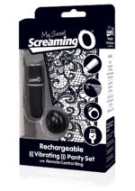 My Secret Charged Remote Control Panty Vibe - Black - Image 5