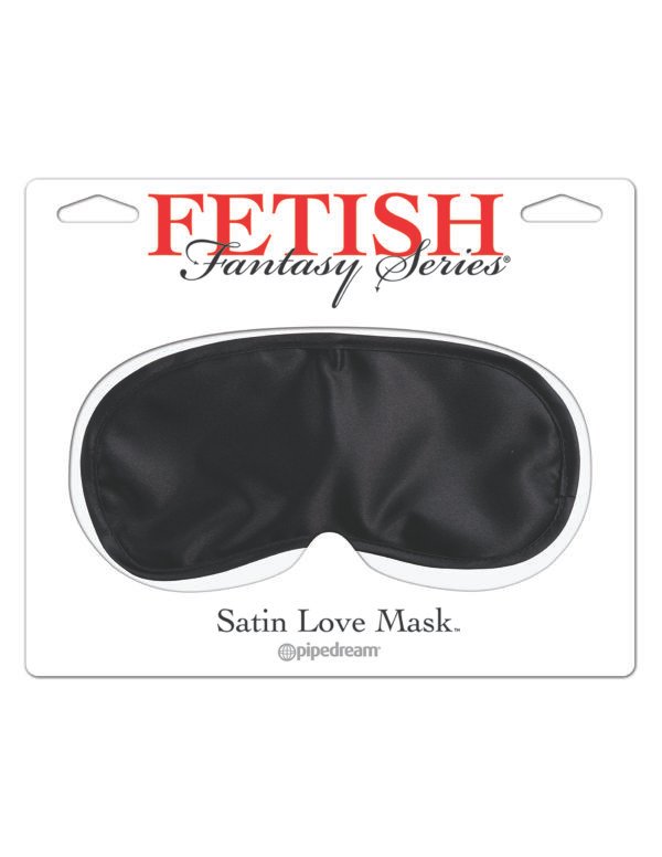 Fetish Fantasy Series Satin Love Mask - Black