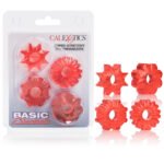 Basic Essentials 4 Pack Stretchy Enhancers – Red - Image 5