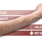 Dr. Skin - 19 Inch Dildo - Beige