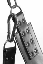 Extreme Sling Leather Bondage Suspension Sling – Black - Image 6