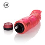 Devil Dick 8.5 Inches Vibrating Jelly Dong – Hot Pink - Image 5