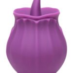 Inmi - Bloomgasm Wild Violet Licking Silicone Stimulator - Violet