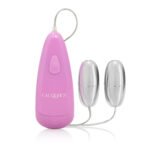 Pocket Exotics Waterproof Double Silver Bullets Vibrator – Pink - Image 4