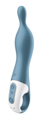A-Mazing 1 a-Spot Vibrator - Blue - Image 6
