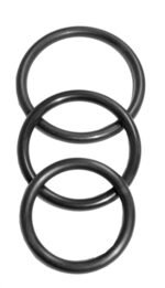 Sex and Mischief Nitrile Cock Rings 3 Pack - Image 2