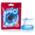 RingO 2 Double Cock Ring – Blue - Image 5