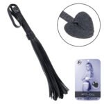 Nocturnal Collection Heart Throb Flogger - Black - Image 4