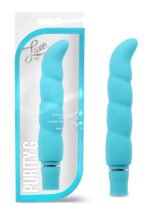 Blush Novelties Purity G Aqua Vibrating G-Spot Vibrator – Blue