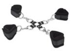 5-Piece Hogtie Set – Black Stainless Steel