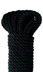Fetish Fantasy Series Deluxe Silky Rope - Black - Image 2