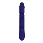 All in One Rechargeable Thrusting Rabbit Vibrator – Blue - Image 4