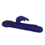 All in One Rechargeable Thrusting Rabbit Vibrator – Blue - Image 6