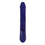 All in One Rechargeable Thrusting Rabbit Vibrator – Blue - Image 7