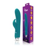 Alluring Come Hither Rabbit Vibrator – Ocean Blue - Image 4
