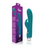 Alluring Come Hither Rabbit Vibrator – Ocean Blue - Image 5