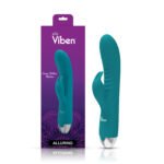 Alluring Come Hither Rabbit Vibrator – Ocean Blue - Image 6