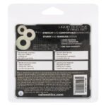 Alpha Glow-in-the-Dark Liquid Silicone 3 Ring Set - White - Image 3