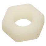 Alpha Glow-in-the-Dark Liquid Silicone Cock Ring – White - Image 5