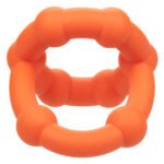 Alpha Liquid Silicone All Star Cock Ring – Orange - Image 7