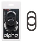 Alpha Liquid Silicone Commander Ring – Black - Image 2