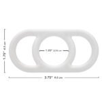 Alpha Liquid Silicone Commander Ring – White - Image 4