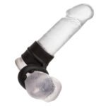 Alpha Liquid Silicone Dual Support Magnum Ring - Black - Image 6