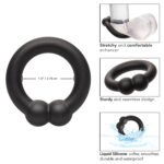 Alpha Liquid Silicone Muscle Ring – Black - Image 4