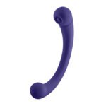 Aluna Dual Stimulating Arc Vibrator - Dark Purple - Image 2