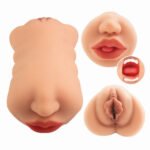 Always Horny Masturbator Double Sided Stroker - Beige - Image 3