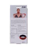 Amor Red Faux Leather Collar and Leash Set - Image 5