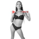 Amor Crop Faux Leather BDSM Crop – Red - Image 2