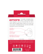 Amore Rechargeable Pleasure Vibe - Red - Image 4