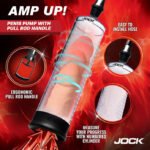 Amp Up Penis Pump With Pull Rod – Clear - Image 3