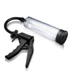 Amp Up Penis Pump With Trigger Handle – Clear - Image 2