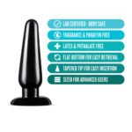 Anal Adventures Basic Anal Plug Large – Black - Image 5