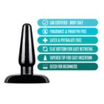 Anal Adventures Basic Anal Plug Small Black - Image 5