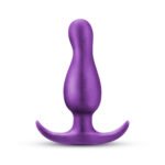 Anal Adventures Matrix Quantum Plug Platinum-Cured Silicone Anal Plug – Galactic Purple - Image 3