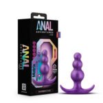 Anal Adventures Matrix Supernova Plug Platinum-Cured Silicone Galactic Purple - Image 5