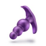 Anal Adventures Matrix Supernova Plug Platinum-Cured Silicone Galactic Purple - Image 7