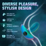 Anal Adventures Matrix - Voyager Plug - Neptune Teal - Image 3