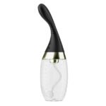 Anal Adventures Platinum Aqua Jet Anal Douche – Black - Image 2