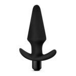Anal Adventures Platinum - Silicone Vibrating Plug - Black - Image 6
