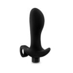 Anal Adventures- Platinum - Silicone Vibrating Prostate Massager 01 - Black - Image 2